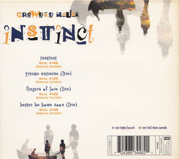 Crowded House : Instinct (CD, Single)