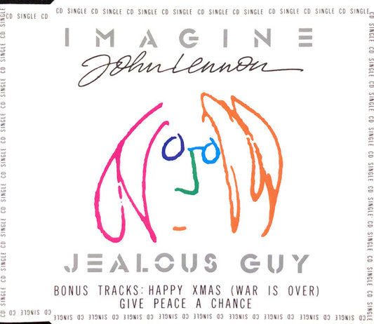 John Lennon : Imagine / Jealous Guy (CD, Single, RE)