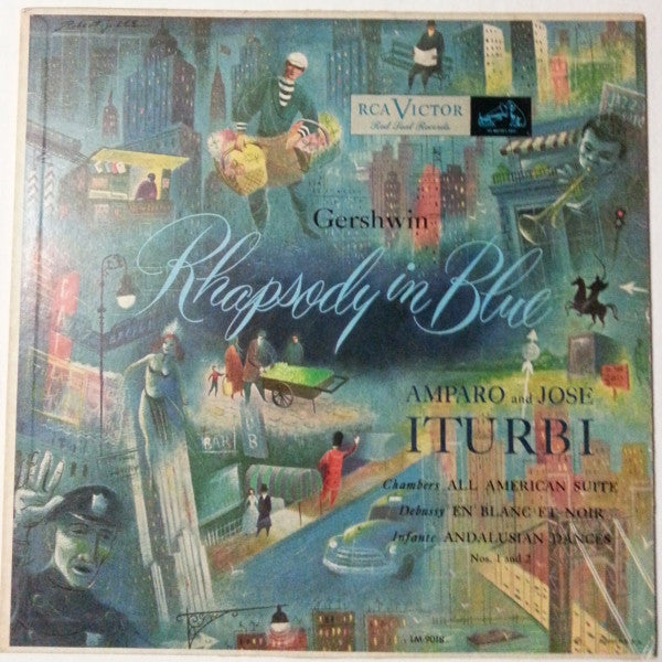 Amparo* And José Iturbi : Gershwin In Rhapsody In Blue (LP, Comp, Mono)