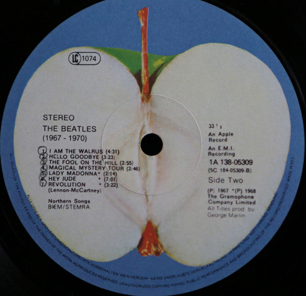 The Beatles : 1967-1970 (2xLP, Comp)