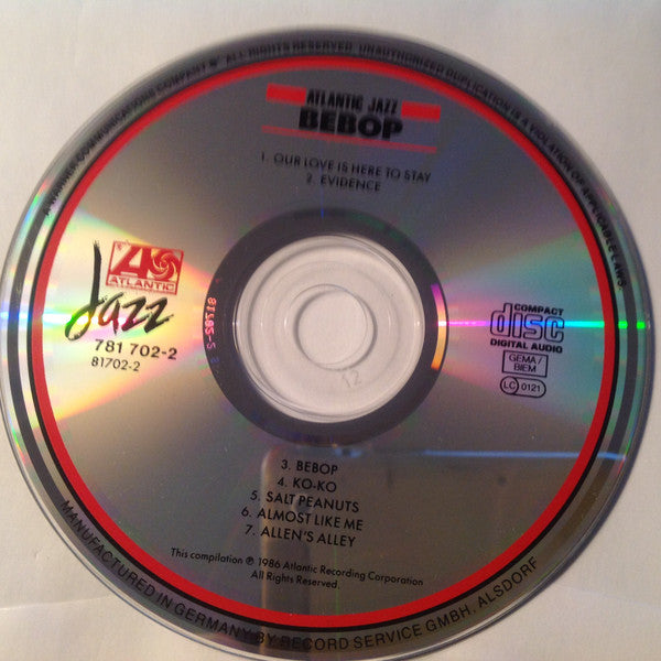 Various : Bebop (CD, Comp)