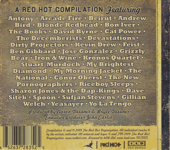 Various : Dark Was The Night (2xCD, Album, Comp)