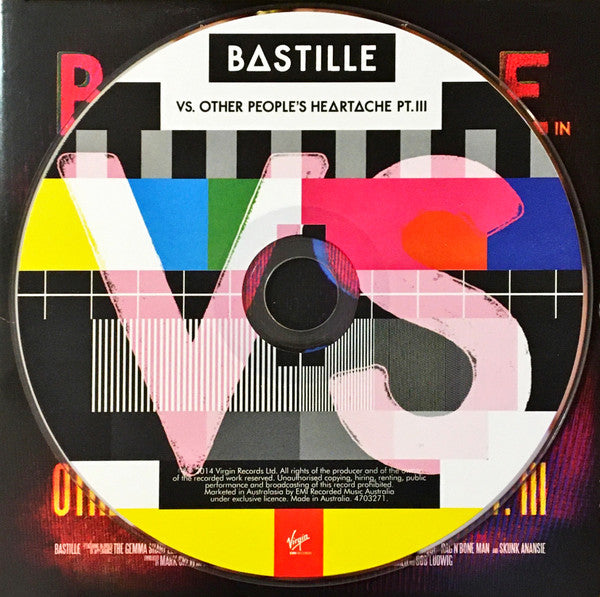 Bastille (4) : VS. (Other People's Heartache, Pt. III) (CD, Mixtape)