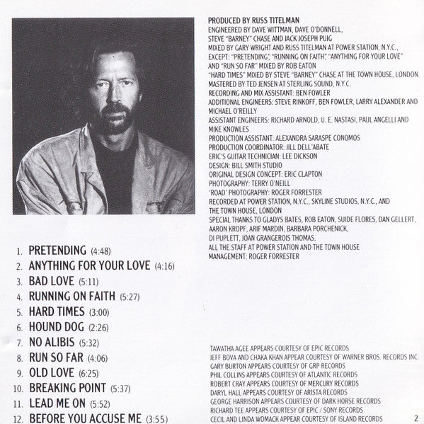 Eric Clapton : Journeyman (CD, Album)