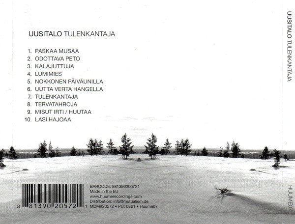 Uusitalo : Tulenkantaja (CD, Album)