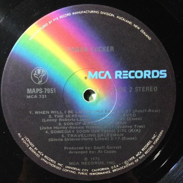 Tanya Tucker : Tanya Tucker (LP, Album)