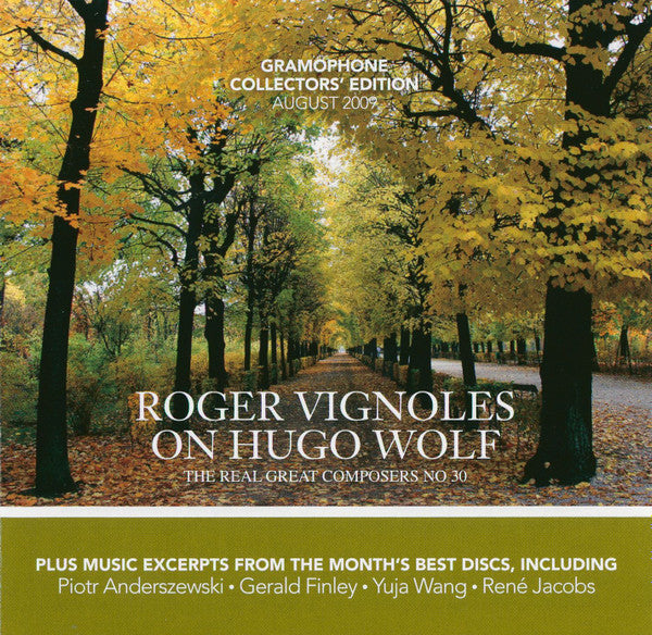 Various : Gramophone Collectors' Edition August 2009: The Real Hugo Wolf (CD, Comp, Promo)