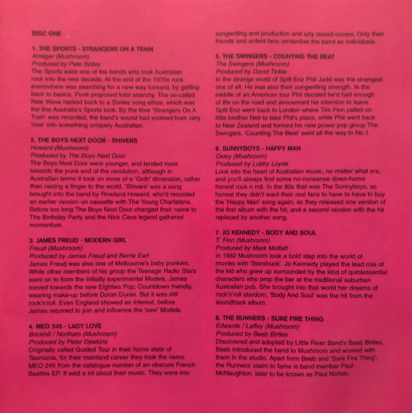 Various : The Mushroom Story - The Hits Of The Eighties Volume One (2xCD, Comp)