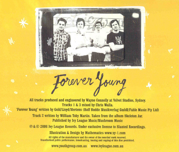 Youth Group : Forever Young (CD, Single)