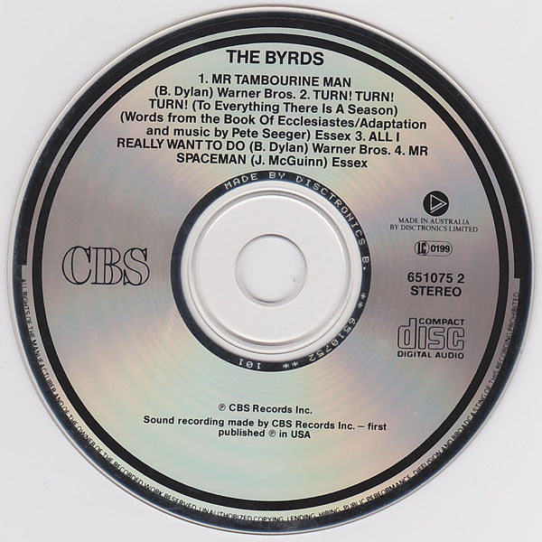 The Byrds : Four Play: Volume Two (CD, EP, Comp)