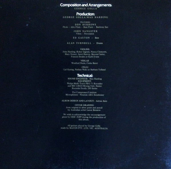George Golla : George Golla (LP, Album)