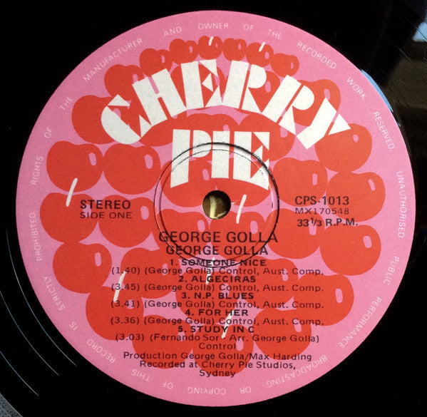 George Golla : George Golla (LP, Album)
