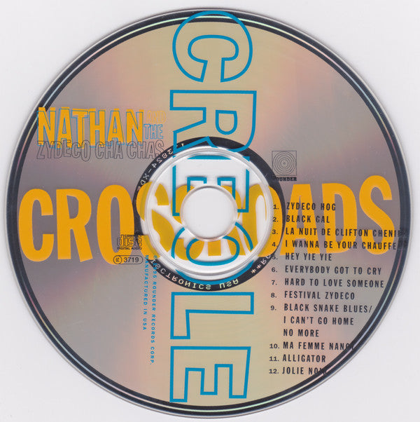 Nathan And The Zydeco Cha Chas* Featuring Michael Doucet : Creole Crossroads (CD, Album)