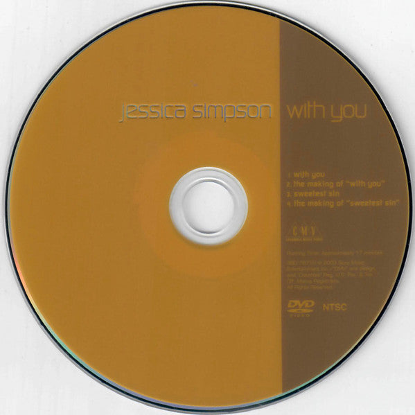 Jessica Simpson : With You (DVD-V, Single, NTSC)