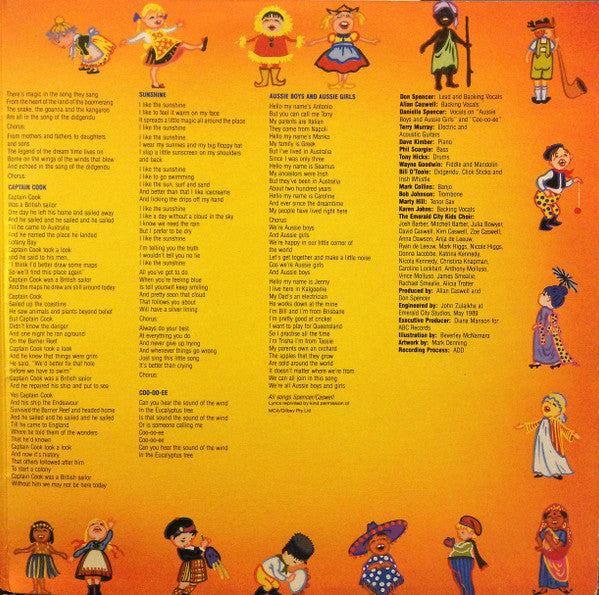Don Spencer : Don Spencer's Australia For Kids (LP, Album, Gat)