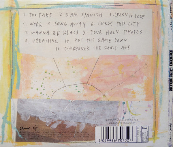 Hockey (2) : Mind Chaos (CD, Album)