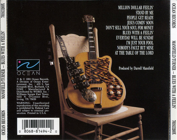 Mansfield* / Turner* : Blues With A Feelin' (CD, Album)