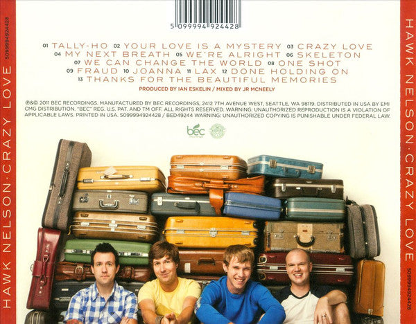 Hawk Nelson : Crazy Love (CD, Album)