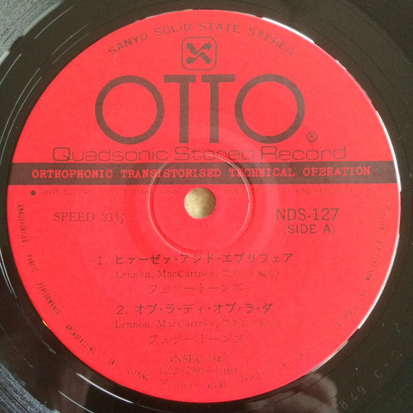 Various : OTTO Quadsonic Stereo Record (7", Single, Quad, Promo, Not)