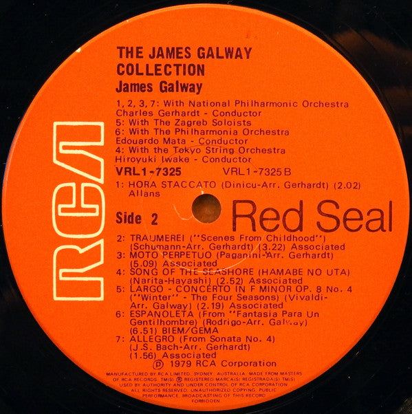 James Galway : The James Galway Collection (LP, Comp)