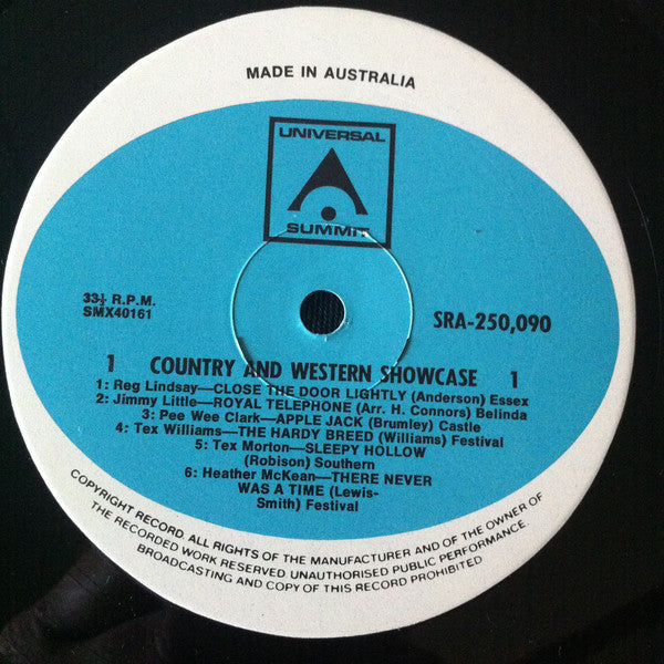 Various : Country & Western Showcase (LP, Comp)