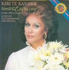 Kiri Te Kanawa, John Pritchard, London Philharmonic Orchestra - Verdi* & Puccini* : Verdi & Puccini (LP, Album)