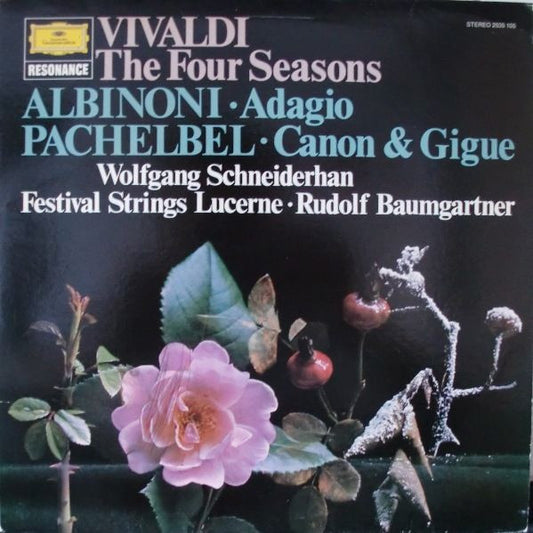 Wolfgang Schneiderhan, Festival Strings Lucerne Conducted By Wolfgang Schneiderhan : Vivaldi The Four Seasons; Albinoni Adagio; Pachelbel Canon & Gigue (LP, Comp)
