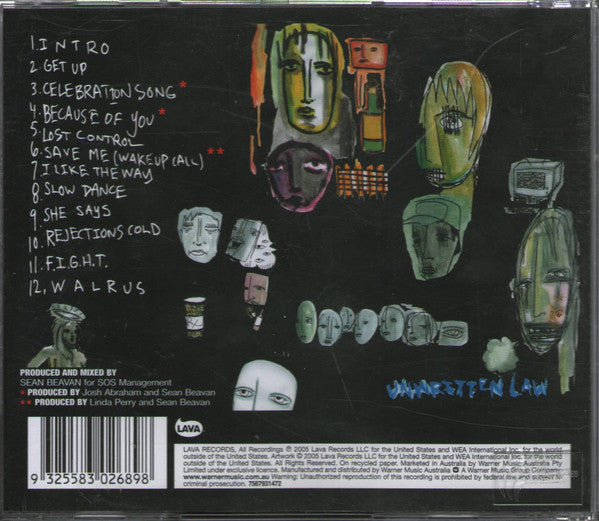 Unwritten Law : Here's To The Mourning (CD, Album)