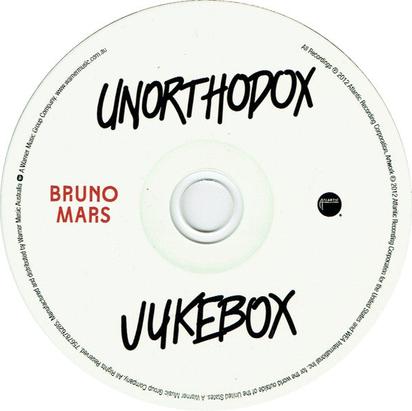 Bruno Mars : Unorthodox Jukebox (CD, Album)