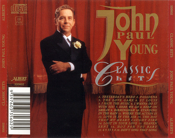 John Paul Young : Classic Hits (CD, Comp, RE, RM)
