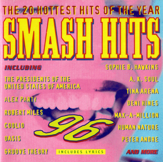 Various : Smash Hits '96 (CD, Comp)