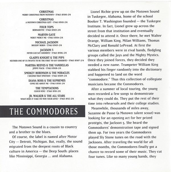 Commodores : Motown Legends (CD, Comp)