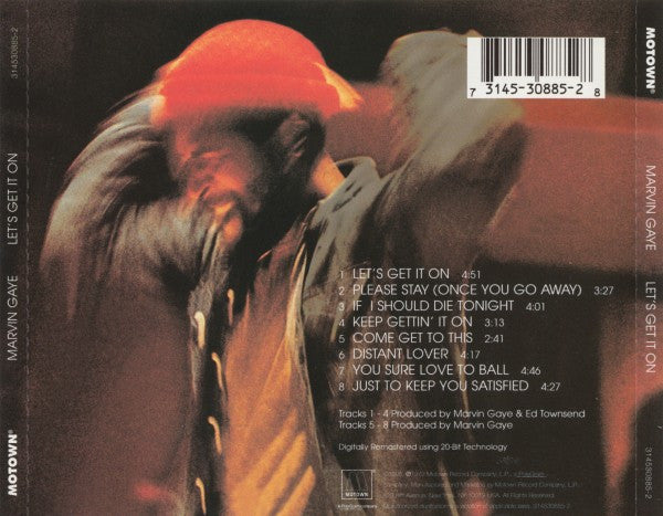 Marvin Gaye : Let's Get It On (CD, Album, RE, RM)