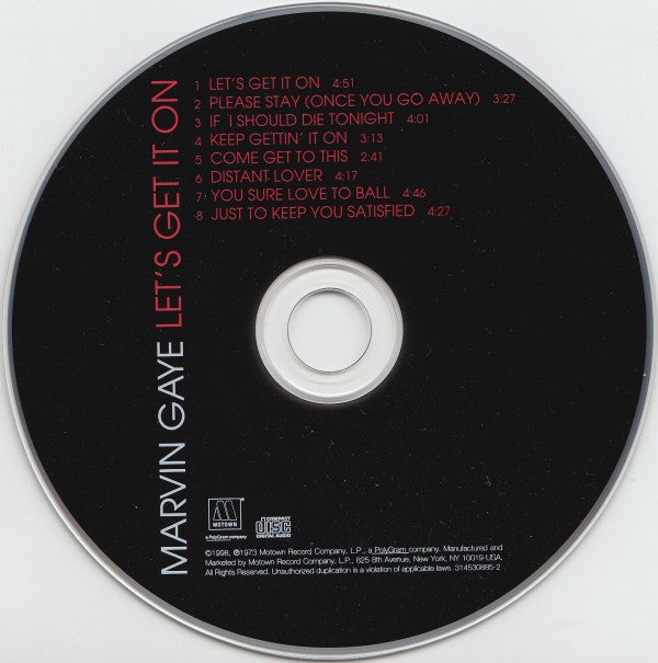 Marvin Gaye : Let's Get It On (CD, Album, RE, RM)