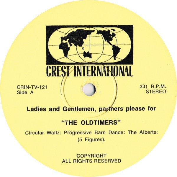 The Oldtimers : Ladies and Gentlemen, Partners Please For The Oldtimers (LP)