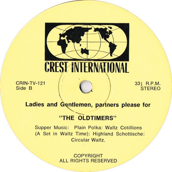 The Oldtimers : Ladies and Gentlemen, Partners Please For The Oldtimers (LP)