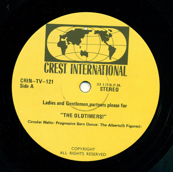 The Oldtimers : Ladies and Gentlemen, Partners Please For The Oldtimers (LP)