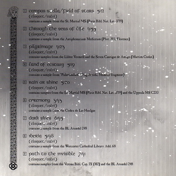 Pilgrimage : 9 Songs Of Ecstasy (CD, Album)