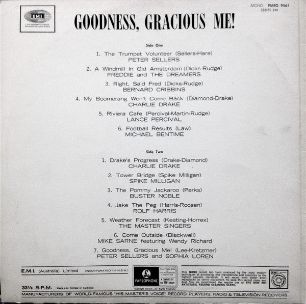 Various : Goodness, Gracious Me (LP, Comp, Mono)