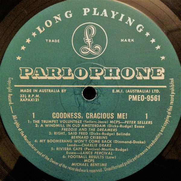 Various : Goodness, Gracious Me (LP, Comp, Mono)