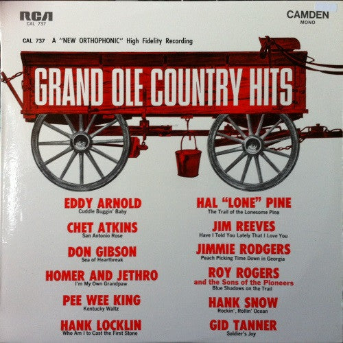 Various : Grand Ole Country Hits (LP, Comp, Mono)
