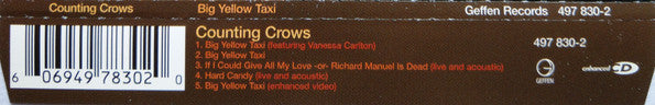 Counting Crows Featuring Vanessa Carlton : Big Yellow Taxi (CD, Maxi, Enh)
