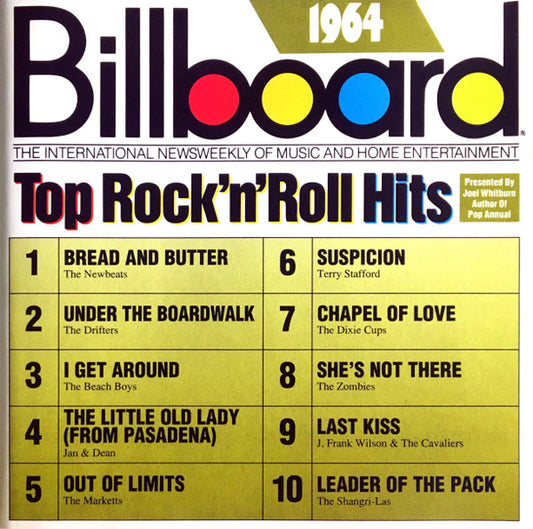 Various : Billboard Top Rock'N'Roll Hits - 1964 (CD, Comp, RE)
