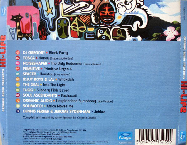 Various : Organic Audio Presents Hi-Life: An Uplifting Selection Of Afro-House Groove (CD, Comp, Mixed)