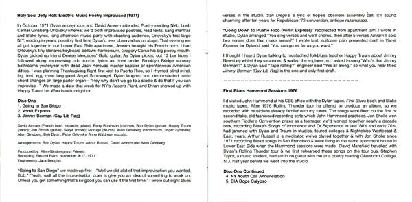 Allen Ginsberg : First Blues (2xCD, Album, RE)