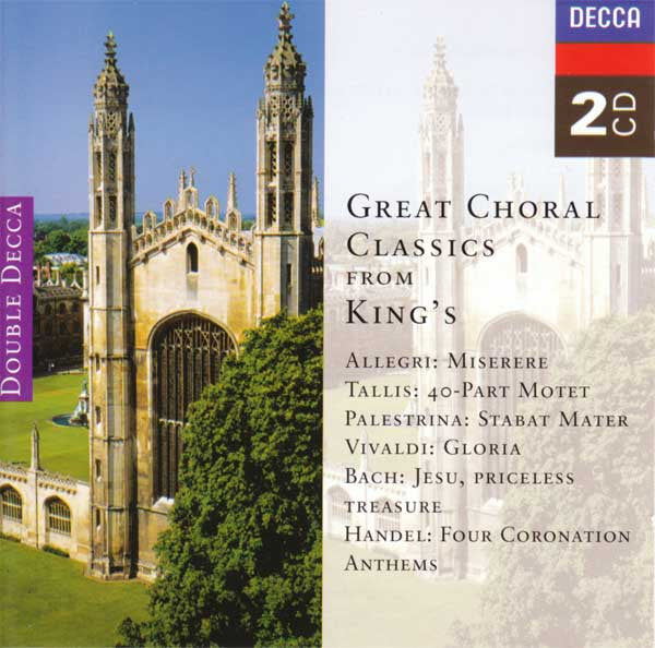 King's College Choir, Cambridge* : Great Choral Classics (2xCD, Comp)
