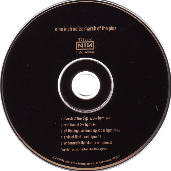 Nine Inch Nails : March Of The Pigs (CD, Maxi, SRC)