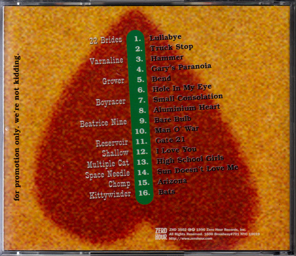 Various : Full House Spring '96 Sampler (CD, Comp, Promo)