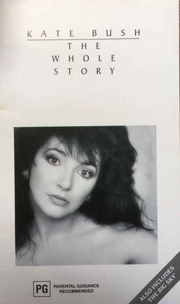 Kate Bush : The Whole Story (VHS, Comp, PAL)