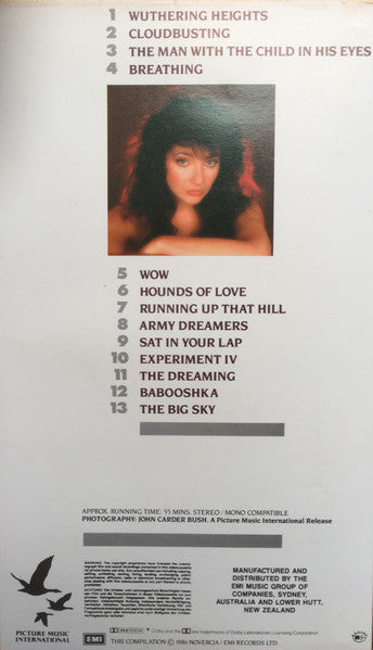 Kate Bush : The Whole Story (VHS, Comp, PAL)